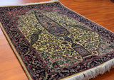 Peacock Isfahan 2.5' x 4' - Buy Handmade Rugs Online | Carpets 