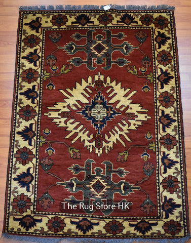 Kargahi 3'8" x 5'6" - Buy Handmade Rugs Online | Carpets 