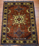 Kargahi 3'8" x 6' - Buy Handmade Rugs Online | Carpets