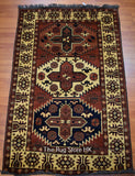 Kargahi 3'9" x 5'8" - Buy Handmade Rugs Online | Carpets