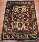Kargahi 3'9" x 5'9" - Buy Handmade Rugs Online | Carpets