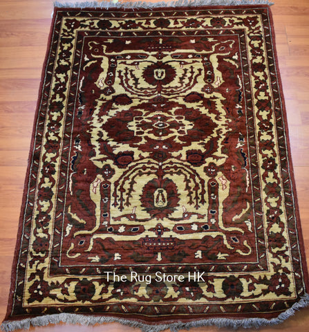 Kargahi 3'9" x 5'9" - Buy Handmade Rugs Online | Carpets