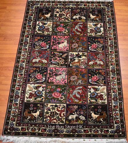 Garden Bakhtiar 4.5' x 7' - Buy Handmade Rugs Online | Carpets