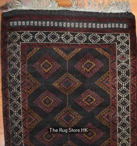 Antique Balochi 2.8' x 10' - Buy Handmade Rugs Online | Carpets