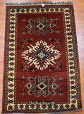 Kargahi 3.8' x 6' - Buy Handmade Rugs Online | Carpets