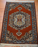 Tribal Kerman 4.5' x 6' - Buy Handmade Rugs Online | Carpets