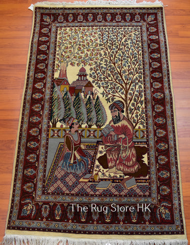 Shah Abbass 3' x 5' - Buy Handmade Rugs Online | Carpets