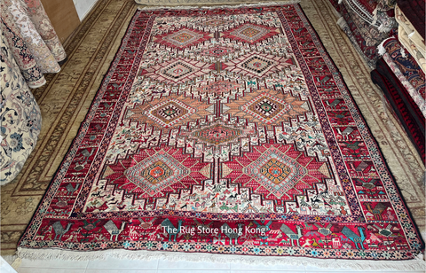 Soumak kilim 6.6' x 9.6'