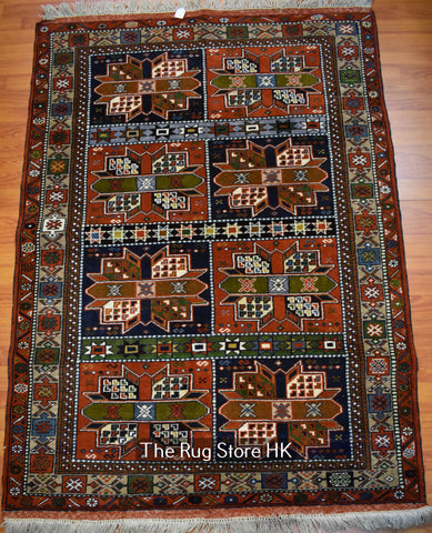 Compartment Mashad 4"' x 6' - Buy Handmade Rugs Online | Carpets 