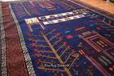 Old Balochi 4' x 6' - Buy Handmade Rugs Online | Carpets 